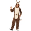 image:imageRubies Lion Comfywear Hooded Jumpsuit for Adults UnisexKangaroo