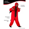 image:imageRubies Lion Comfywear Hooded Jumpsuit for Adults UnisexRed Dragon