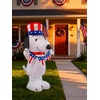 image:imageRubies Peanuts Snoopy Patriotic Inflatable 35 Feet Tall