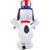image:imageRubies Peanuts Snoopy Patriotic Inflatable 35 Feet Tall