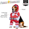 image:imageRubies Power Rangers Mighty Morphin Red Ranger Pet Costume for Dogs or Cats SmallLarge