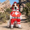image:imageRubies Power Rangers Mighty Morphin Red Ranger Pet Costume for Dogs or Cats SmallMedium