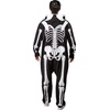 image:imageRubies Skeleton Comfywear Hooded Jumpsuit for Adults Mens MediumBlack
