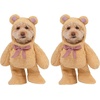 image:imageRubies Walking Teddy Bear Pet Costume for Dogs or Cats MediumBrown