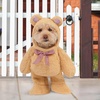 image:imageRubies Walking Teddy Bear Pet Costume for Dogs or Cats MediumBrown