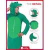 image:imageSmiffys Mens Crocodile Costume Hooded All in One Party Animals Serious Fun Size L 23631