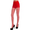 image:imageForum Novelties Womens Adult Christmas Striped TightsRedWhite