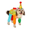 image:imageRubies Clown Pet Costume for Dogs or Cats LargeMulticolor