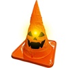 image:imageRubies Halloween Trick or Treat Light Up Traffic Cone One Size
