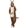 image:imageRubies Lion Comfywear Hooded Jumpsuit for Adults UnisexKangaroo