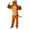 image:imageRubies Lion Comfywear Hooded Jumpsuit for Adults UnisexLion