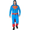image:imageRubies Mens Superman Adult ComfywearBlue  Red