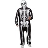image:imageRubies Skeleton Comfywear Hooded Jumpsuit for Adults Mens MediumBlack