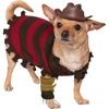 image:imageRubies at Party City A Nightmare on Elm Street Freddy Krueger Pet Costume for Dogs or Cats SmallMulticolor