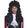 image:imageSmiffys Mens Pirate Captain Wig Long and CurlyBlack