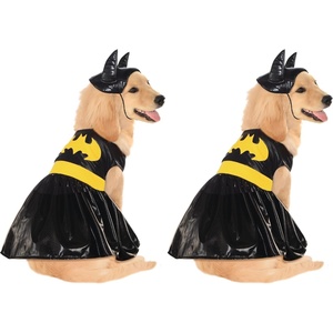 image:imageDC Comics Superheroes Batgirl Pet Costume for Dogs or Cats by Rubies XLLarge Pack of 2