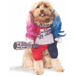 image:imageDC Villains Suicide Squad Harley Quinn Pet Costume for For Dogs or Cats by Rubies MediumAs Shown