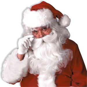 image:imageForum Deluxe Santa Wig and Beard SetWhite
