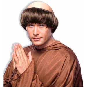 image:imageForum Monk Wig with TonsureBrown