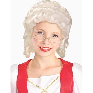 image:imageForum Novelties Colonial Child WigMrs SantaColonial Girl Costume Wig