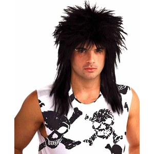 image:imageForum Novelties Mens 80s Rock Star WigBlack