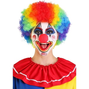 image:imageForum Novelties Mens Jumbo Rainbow Clown Costume WigRainbow