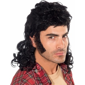 image:imageForum Novelties Womens 60s Mod Shag Costume WigBlack