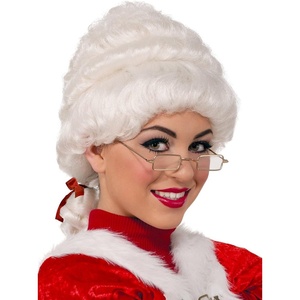 image:imageForum Novelties Womens Deluxe Mrs Claus WigWhite