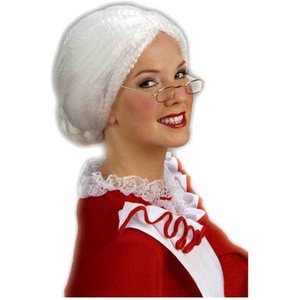 image:imageForum Novelties Womens Holiday Mrs Santa Costume WigWhite