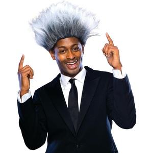 image:imageRubies Adult Character Costume WigSports Promoter Gray Wig
