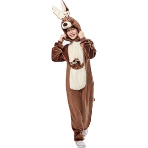 image:imageRubies Comfywear Hooded Jumpsuit for Kids Unisex Kids CostumeKangaroo