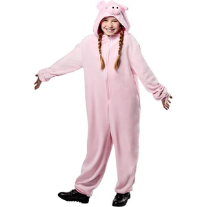 image:imageRubies Comfywear Hooded Jumpsuit for Kids Unisex Kids CostumePiggy