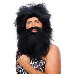 image:imageRubies Costume Co Character S Caveman Beard And Set WigBlack
