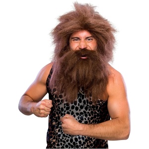 image:imageRubies Costume Co Character S Caveman Beard And Set WigBrown