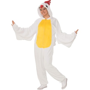 image:imageRubies Lion Comfywear Hooded Jumpsuit for Adults UnisexChicken