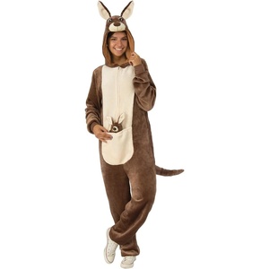 image:imageRubies Lion Comfywear Hooded Jumpsuit for Adults UnisexKangaroo