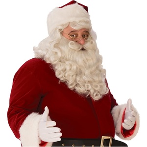 image:imageRubies Mens Value Santa Beard and Wig SetPremium Santa Beard and Wig Set