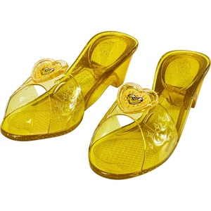 image:imageRubies Princess Costume Footwear for Kids Girls Princess Dress Up ShoesGold Princess