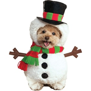 image:imageRubies Walking Snowman Pet Costume for Dogs or Cats Medium