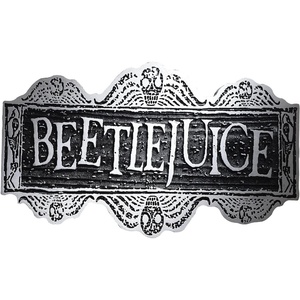 image:imageRubies at Party City Beetlejuice Beetlejuice Wall Art Sign for Adults Unisex All