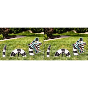 image:imageRubies at Party City Beetlejuice Sand Worm Lawn Yard Decoration Lawn Decoration Set for Adults Unisex One SizeOne Size Pack of 2