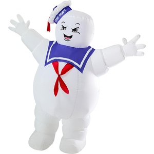 image:imageRubies at Party City Ghostbusters Stay Puft Marshmallow Man Lawn Inflatable by Rubies 3 feet