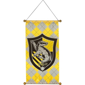 image:imageRubies at Party City Harry Potter Hufflepuff Fabric House Banner for Adults Unisex No Size