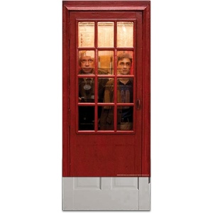 image:imageRubies at Party City Harry Potter Telephone Booth Door Cover for Adults Unisex 30 x 60