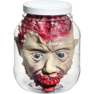 image:imageRubies at Party City Head In Laboratory Jar Dcor for Adults Unisex 128 Ounces