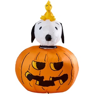 image:imageRubies at Party City Peanuts Snoopy and Pumpkin Lawn Inflatable by Rubies 35 feet