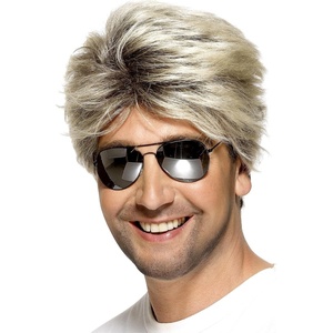 image:imageSmiffys Mens 80s Street Wig Short and StraightBlonde