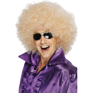 image:imageSmiffys Mens Afro Wig MegaHugeBlonde