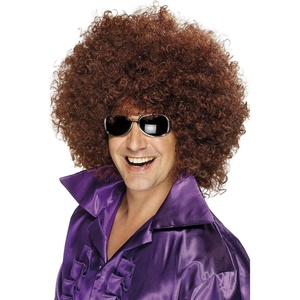 image:imageSmiffys Mens Afro Wig MegaHugeBrown