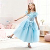 image:imageRubies Blue Princess Costume Dress for Kids Girls XXSmallBlue Princess Blue